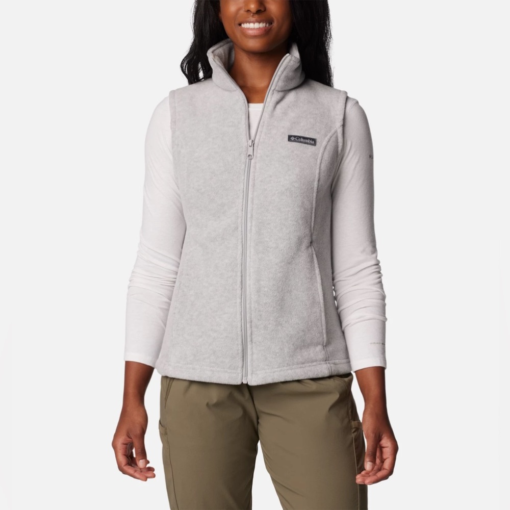Women’s Benton Springs Fleece Vest - Heather Grey - Size Small